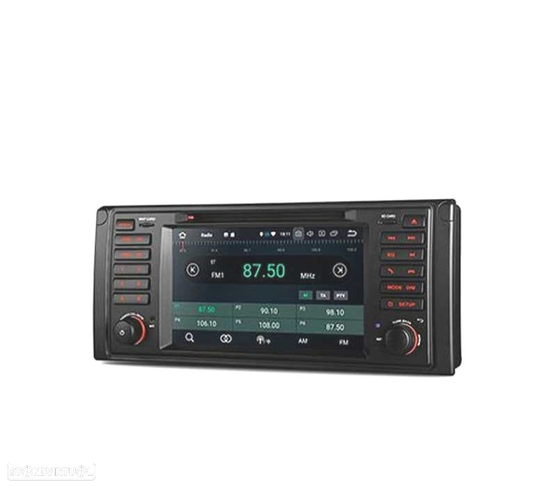 AUTO RÁDIO GPS 7" ANDROID 10.0 OCTA-CORE MULTIMEDIA DVD HDMI PARA BMW SERIE 5 SERIE 7 - 4