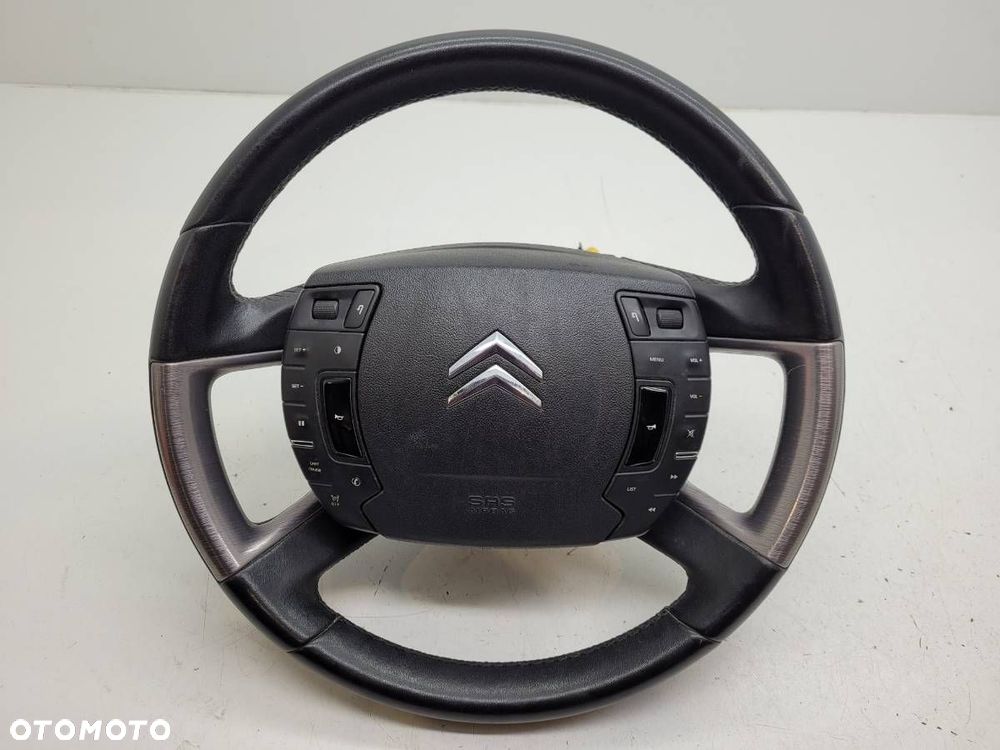 KIEROWNICA SKÓRA PODUSZKA MULTIFUNKCJA C5 III X7 609435700 96829218ZD - 1