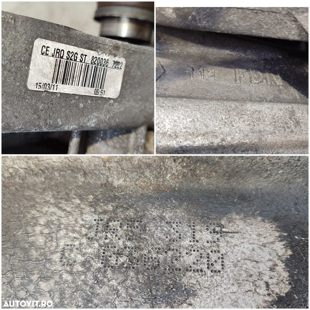 CUTIE VITEZE manuala  NISSAN JUKE 1.6 BENZINĂ 2010–2014 COD OEM 3210000Q0J / FDN 820036 CEJR0526 ST JR5 319 8200133311 (5C) - 8