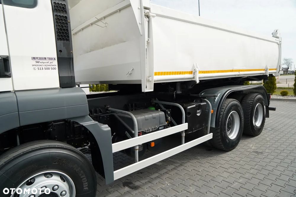 MAN TGS 26.360 / 6X4 / 2 STRONNA WYWROTKA / HYDROBURTA / BORDMATIC MANUAL - 17