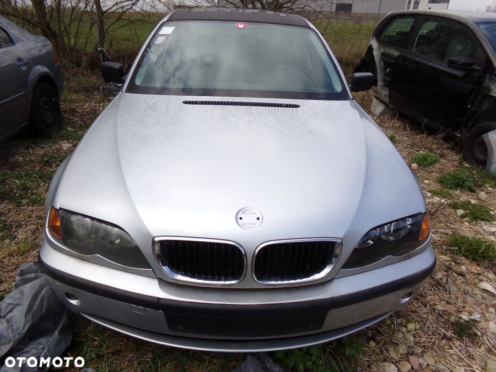 Maska przednia pokrywa silnika BMW e46 lift sedan kolor: titansilber 354 - 1