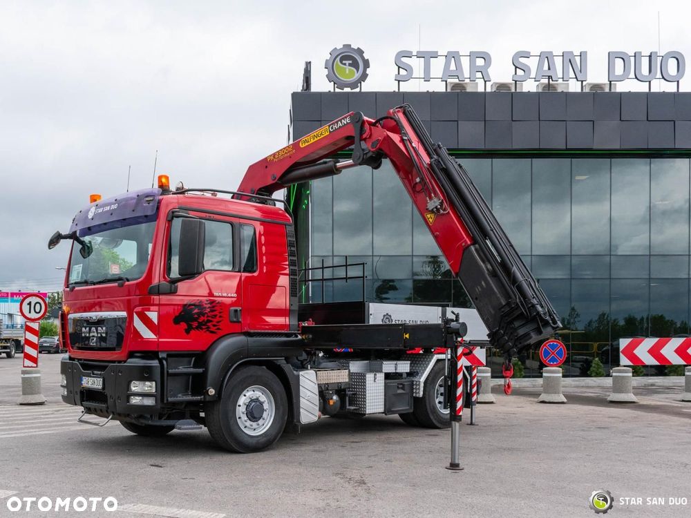MAN TGS 18.440 4x4H PALFINGER PK 23002 HDS Żuraw Ciągnik - 9