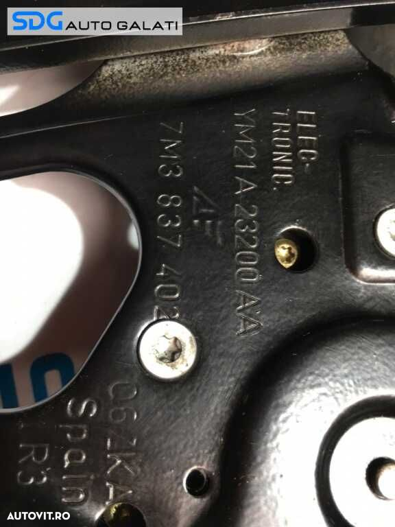 Macara Electrica Dreapta Fata Ford Galaxy 1996 - 2010 Cod 7M3 837 402 7M3837402 YM21-A23200-AA - 2