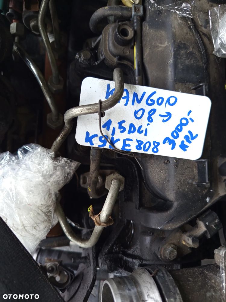 SILNIK KOMPLETNY POMPA WTRYSKI RENAULT KANGOO II 1.5 DCI 90KM 66kW K9KE808 - 2