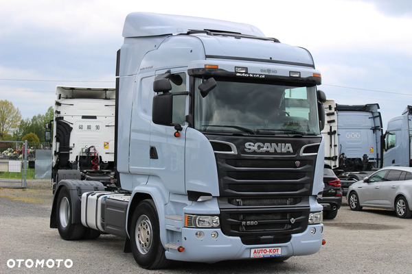 Scania R580 / V8 / XENON /RETARDER /GPS/2 ZBIORNIKI  /**SERWIS**/ IDEALNY STAN /