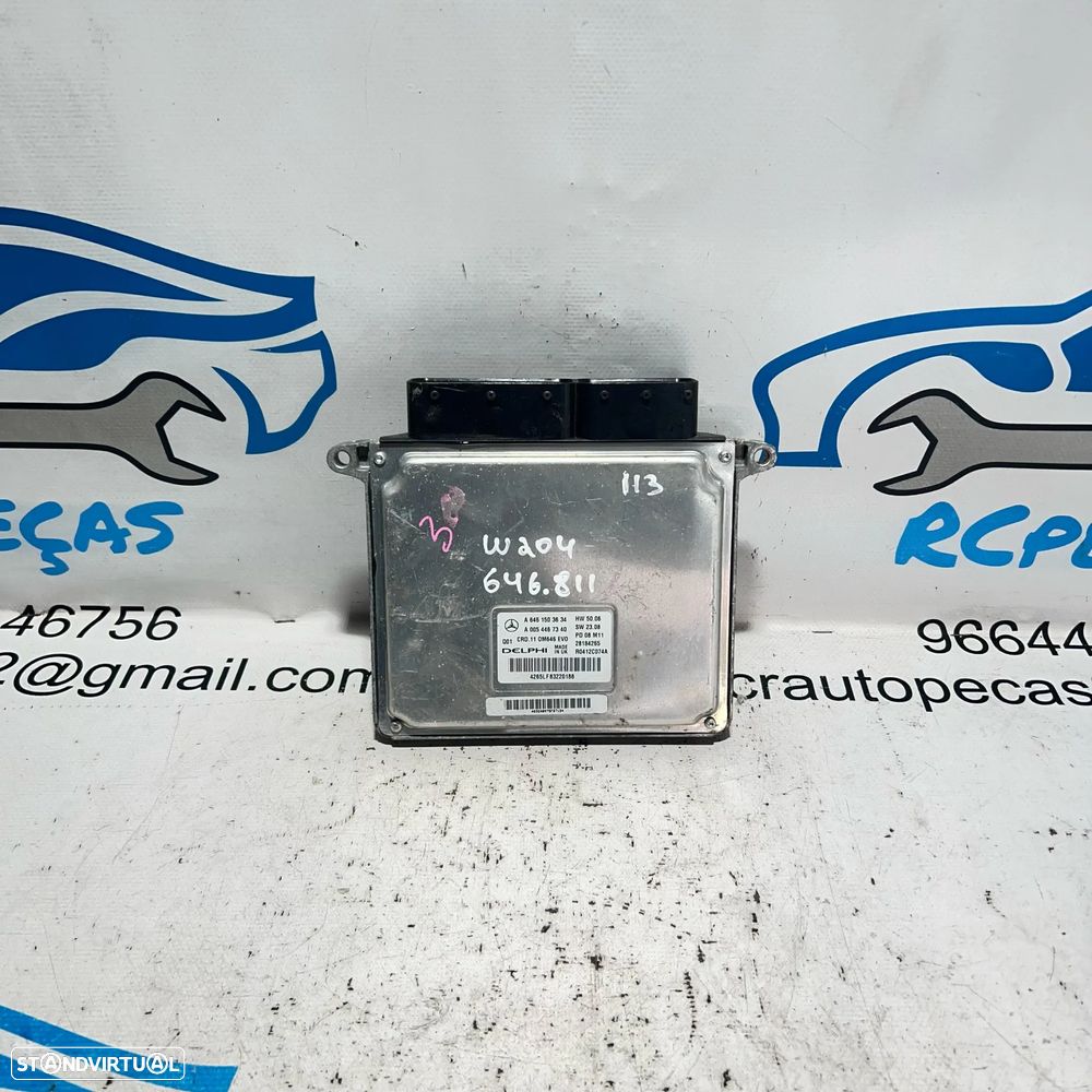 .Centralina Motor Delphi Mercedes Benz 2.2 CDi 646.811 A 646 150 36 34 / R0412C074A CRD.11 OM646 EVO - 2