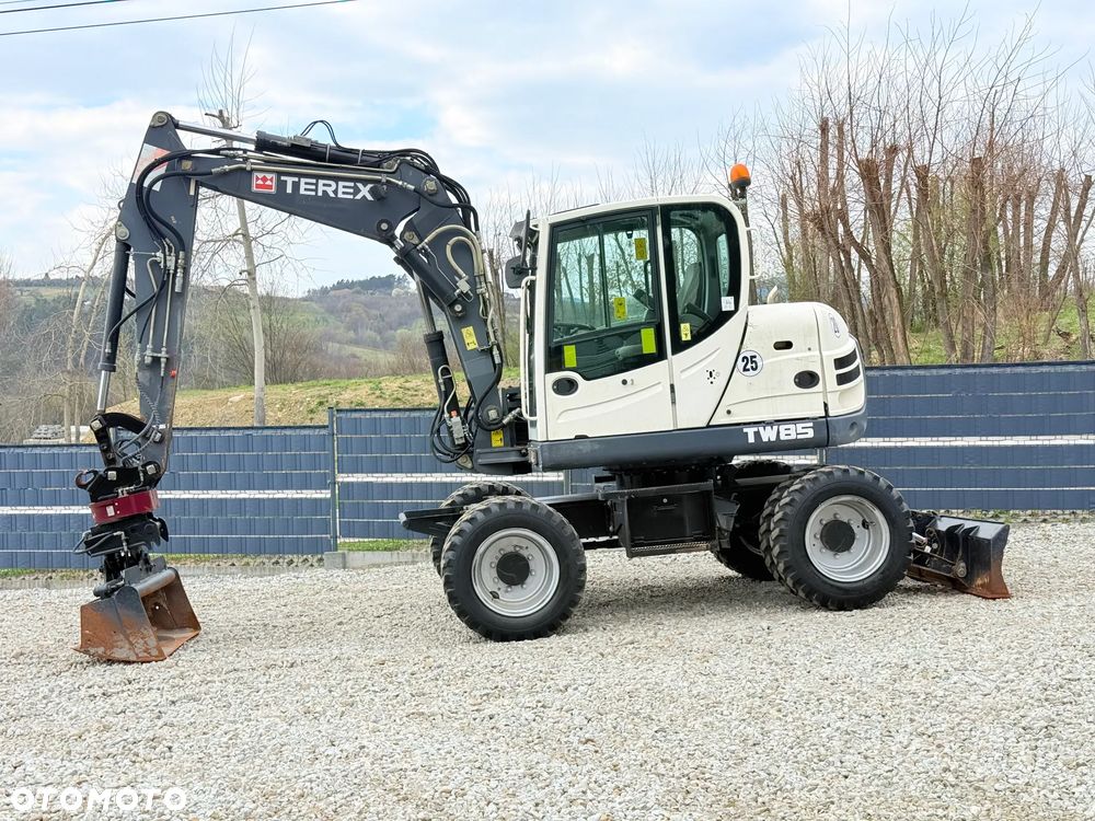 Terex * Koparka Kołowa TEREX TW 85 * Sprowadzona * Rototilt * - 8
