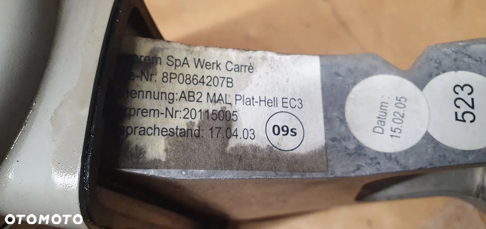 Podłokietnik środkowy Audi A4 B8 8P0864207B - 9