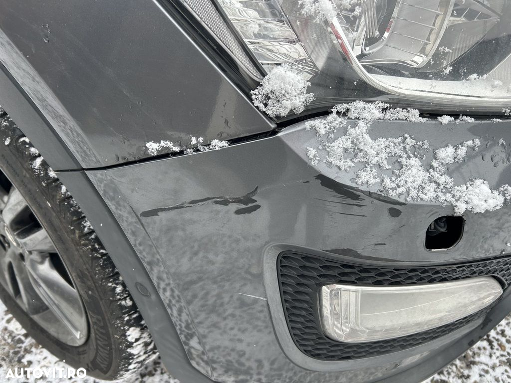Bara fata Hyundai Santa Fe 3 2012 - 2016 GRI (1193) model fara spalatoare far - 3