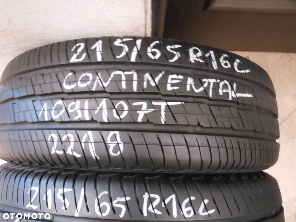 Opony 215/65r16c continental vanco 2 7,6mm lato para - 2