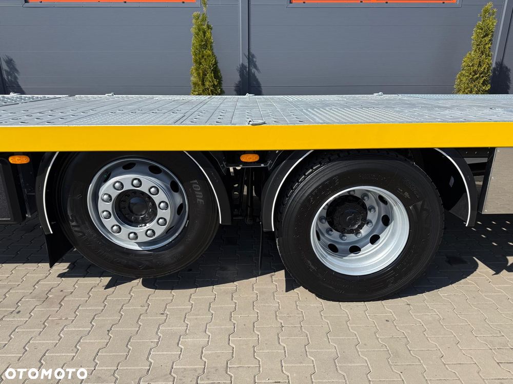 MAN TGS TGX 26.360 E5 laweta uniwersalna + Dźwig HDS HMF 1420 K2 / pomoc drogowa / kran krane dzwig hds żuraw - 29