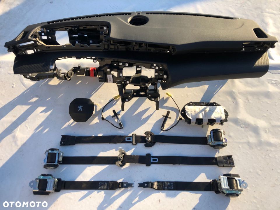 PEUGEOT 508 2 II DESKA KONSOLA KOKPIT PULPIT PÓLKA PARAPET AIRBAG PODUSZKA FOTELOWA KURTYNA naprawa - 4