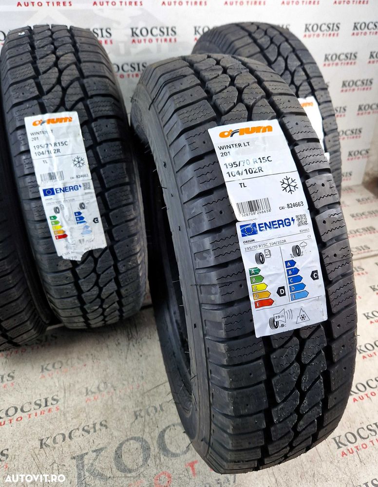 Anvelope noi iarna m+s 195 70 15C Orium ( by Michelin ) - 5