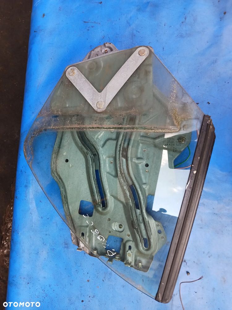 Podnośnik mechanizm podnoszenia szyby Peugeot 206 CC Cabrio przód przedniej tył tylnej prawej prawa tylna uchylnej pasażera kierowcy - 8