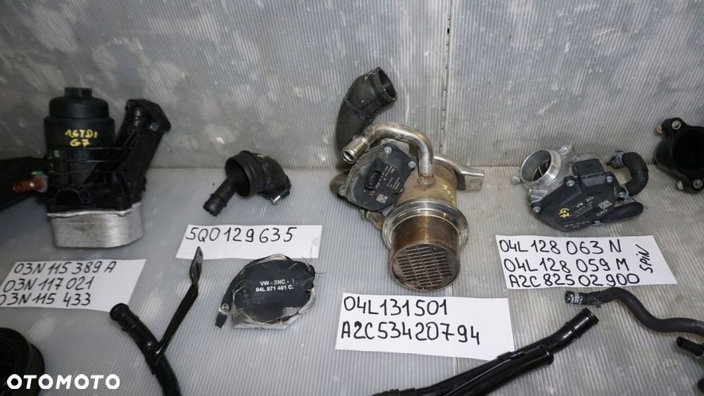 PRZEWÓD RURA WĄŻ TURBINY VW GOLF VII 1.6 TDI CLH - 4