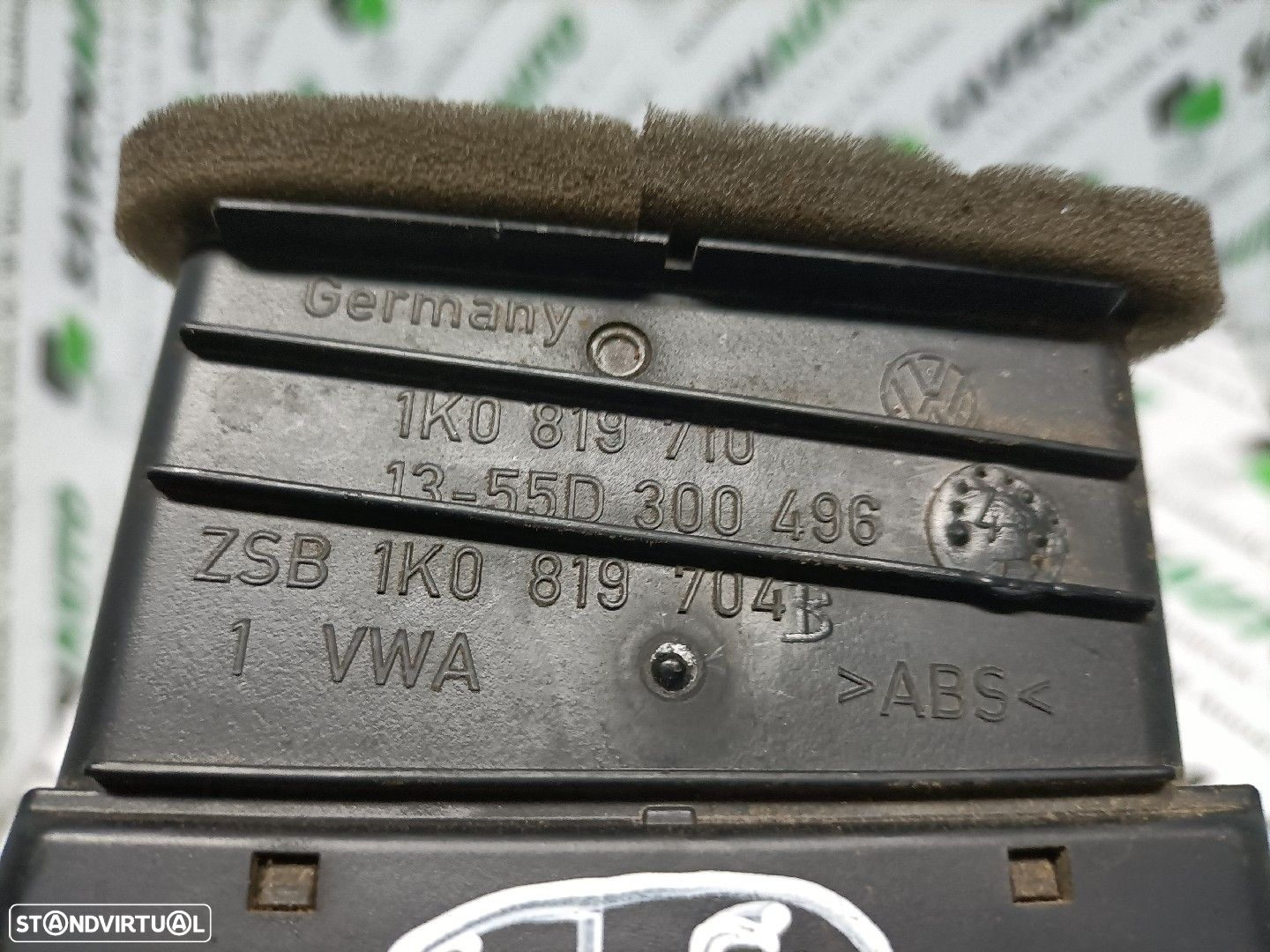 Grelha / Difusor Sofagem Volkswagen Golf V (1K1) - 4