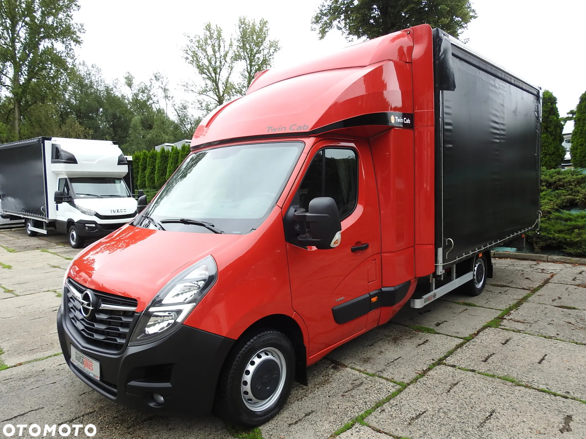 Opel MOVANO PLANDEKA 10 PALET WEBASTO TEMPOMAT KLIMATYZACJA LEDY PNEUMATYKA 165KM [ 252816 ] - 7