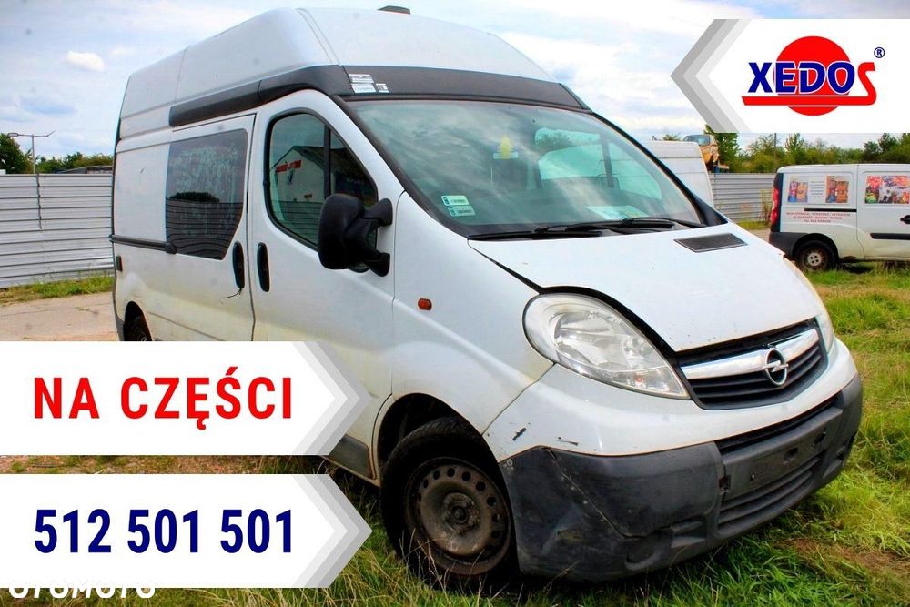 Opel Vivaro A X83 Lift 2009 2.0CDTI M9R782 Bus (MASKA, ZDERZAK, LAMPA, BŁOTNIK, DRZWI, SZYBA, FOTEL) - 1