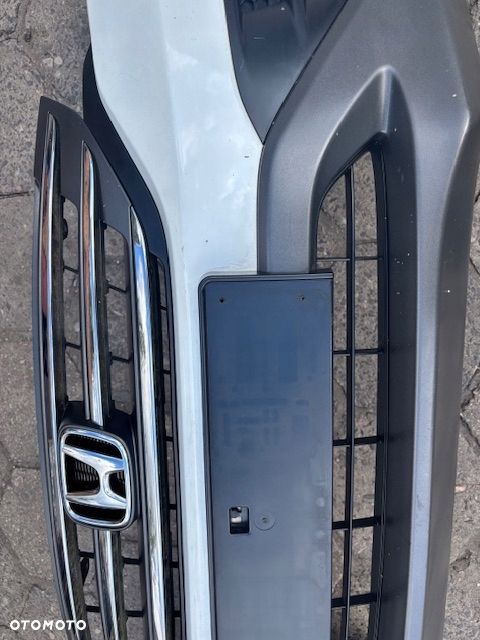 honda cr-v iv 2012-2015r zderzak przód przedni biały nh788p - 12