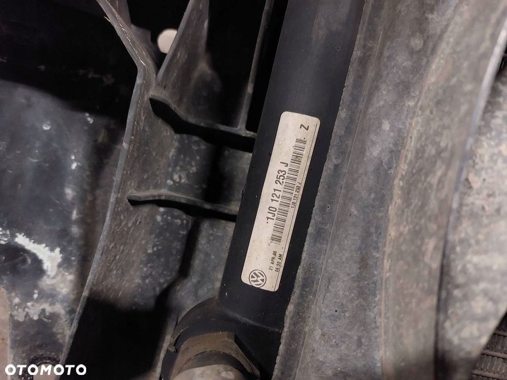 PAS PRZEDNI WZMOCNIENIE CZOŁOWE + CHŁODNICE + WENTYLATORY LAMPY VW GOLF IV - 10