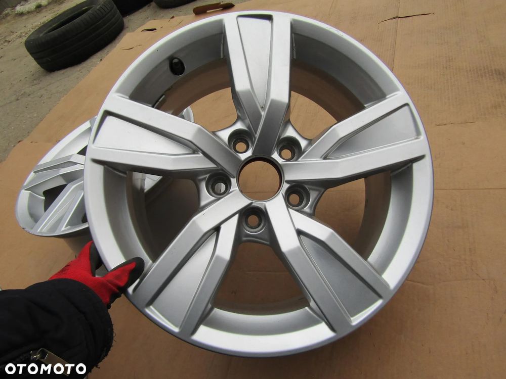 4x Felgi 16 Audi A4 B6 B7 B8 B9 VW Tiguan II Golf Skoda Kodiaq Karoq Seat Leon 7 j 5x112 ET35 - 15