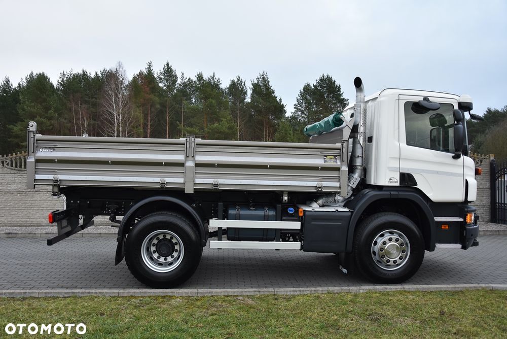 Scania P250 WERSJA OFFROAD / WYWROTKA 3-STRONNA / BLOKADA MOSTU / TYŁ RESOER / P.NOWA / 18 TYŚ KM PRZEBIEGU! / SALON PL / - 8