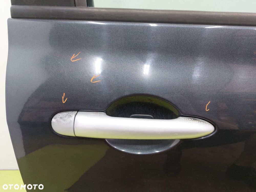 Drzwi prawe 3 drzwi RENAULT CLIO III 2005-2009 TEB66 CZARNE - 2