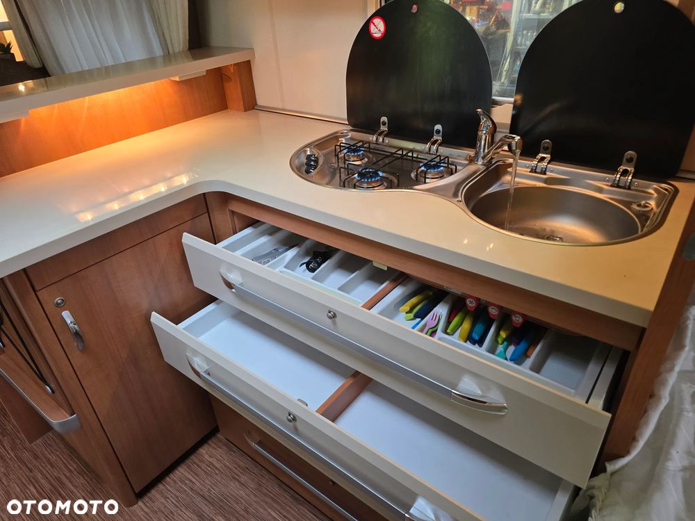 Hobby 560 Cfe EXCELLENT namiot PRYSZNIC WC DOSTAWA przyczepa kempingowa camping - 13