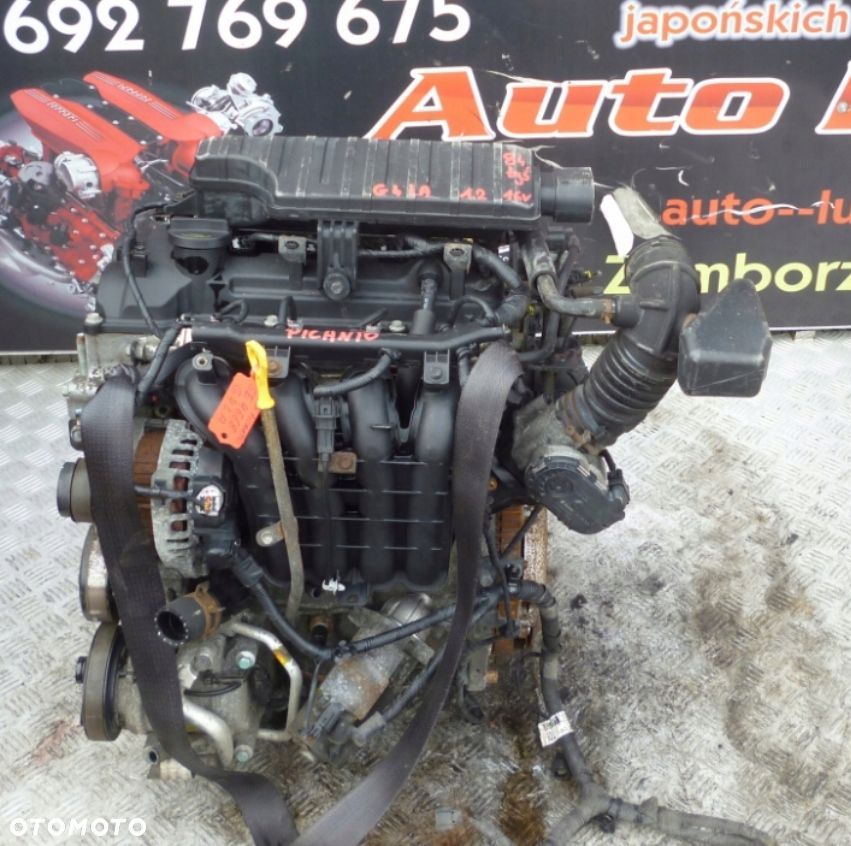 SILNIK KIA HYUNDAI PICANTO 1.2 16V G4LA 84 TYS ZMIENNE FAZY - 1