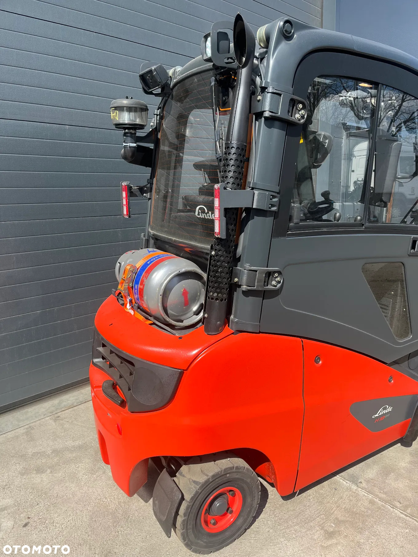 Linde H18T 391 Gaz LPG TRIPLEX Pełna kabina WAGA Pozycjoner Przesuw Oświetlenie drogowe - 6