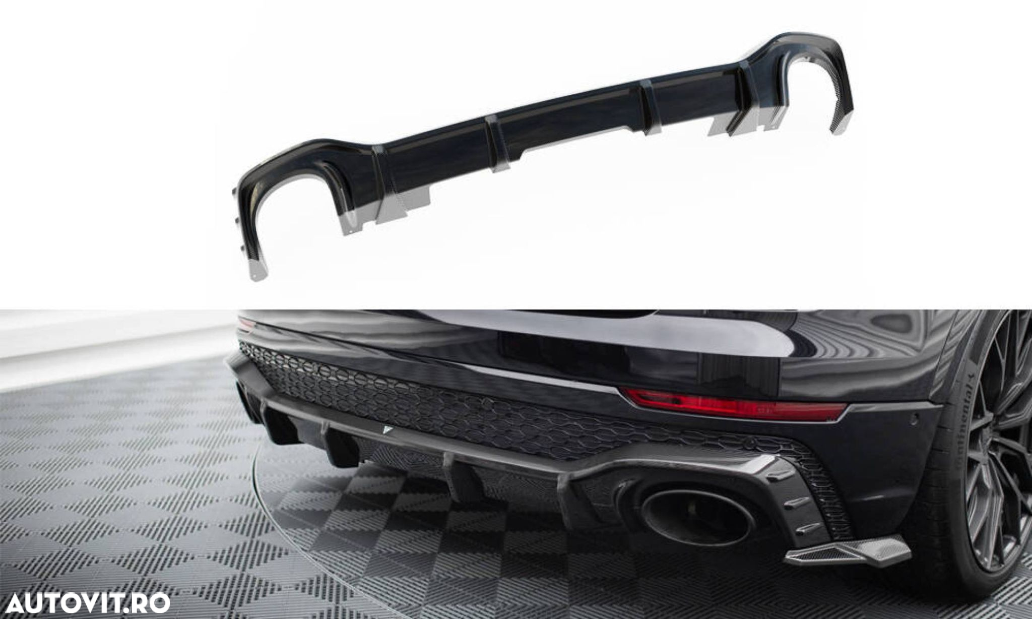 Pachet Exterior Prelungiri compatibil cu Audi RSQ8 Maxton Design Carbon - 18