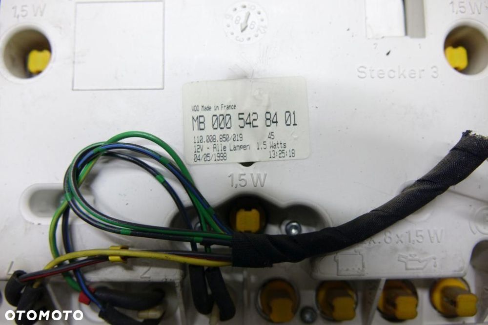 LICZNIK ZEGARY MERCEDES VITO MB0005428401 - 3