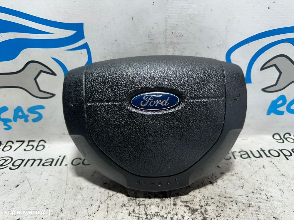 .Airbag Volante Guiador Original Ford 6S6AA042B85ABZHGT 2002 - 2013 - 3
