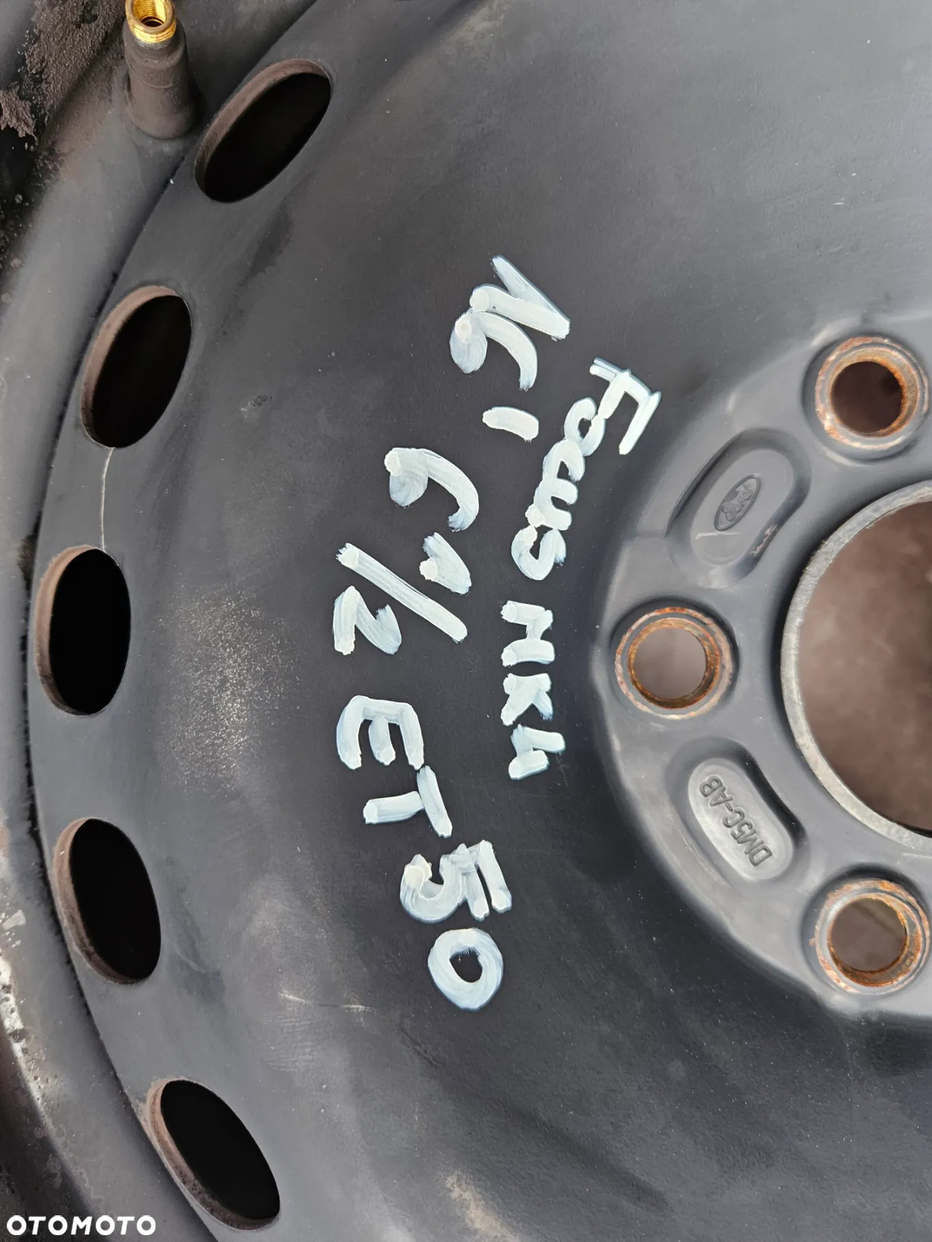 FELGA STALOWA FELGI FORD FOCUS MK4 2019 ROK TRANSIT CONNECT 16  CALI 6.5 ET 50 CZUJNIK CIŚNIENIA - 4