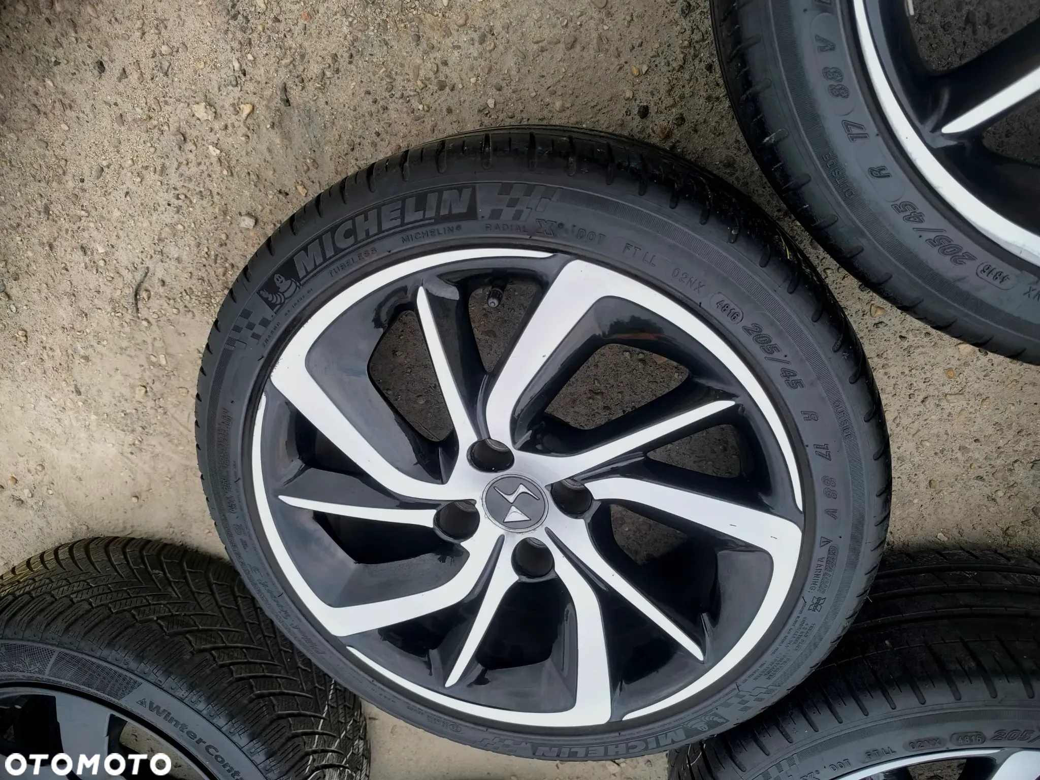 4x108 Felgi Aluminiowe Alufelgi 17 Koła Letnie Lato CITROEN C3 AIRCROSS C3 PICASSO C3 PLURIEL DS3 PEUGEOT 208 207 301 6mm Legnica ALU-RAD 205/45 - 9
