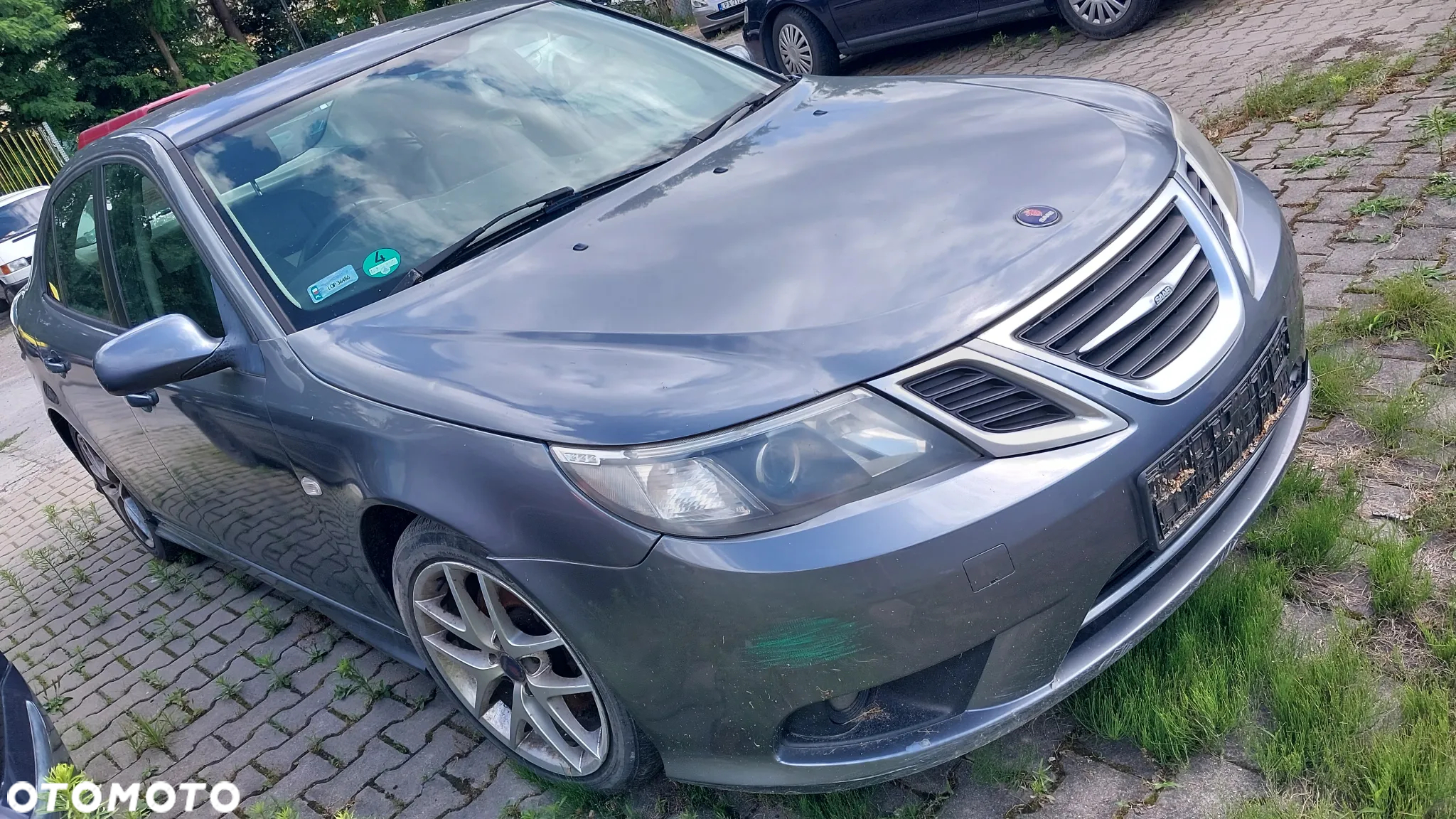 Saab 9-3 93 II Lift FL pakiet Aero Vector Sport silnik 1.9 CDTI 150 KM skrzynia automat drzwi maska zderzak klapa lakier 303 przewody sprężarka panel klimatyzacji NA CZĘŚCI - 5