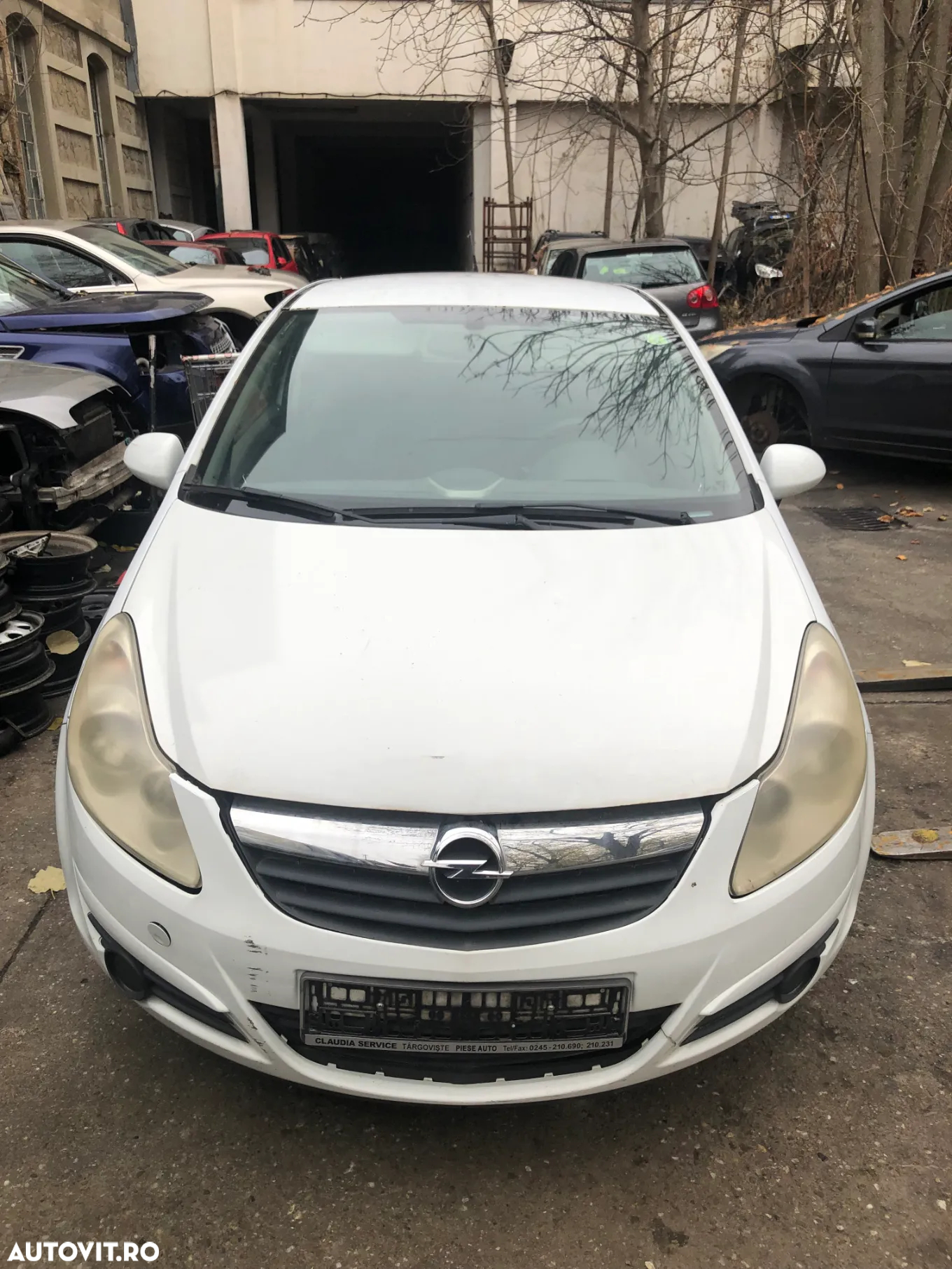 Dezmembrez Opel Corsa D alb diesel 2008 - 3