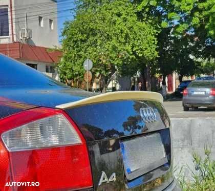 Eleron pentru Portbagaj Audi A4 B6 negru lucios - 2