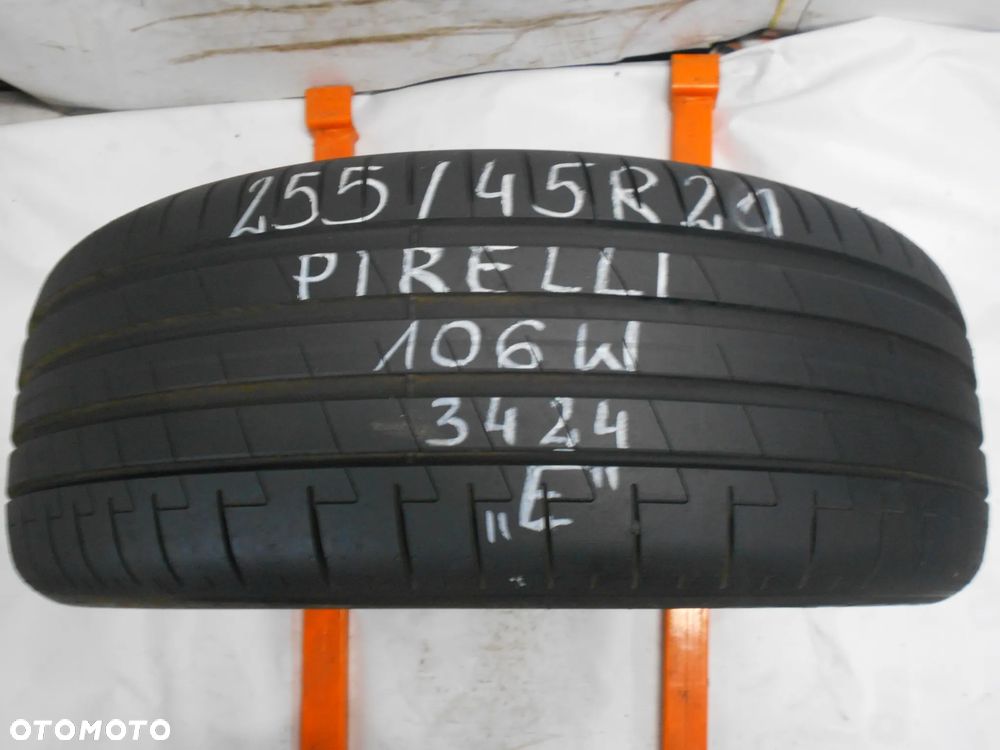 OPONY 255/45R21 PIRELLI PZERO E DOT 3424 7MM - 2