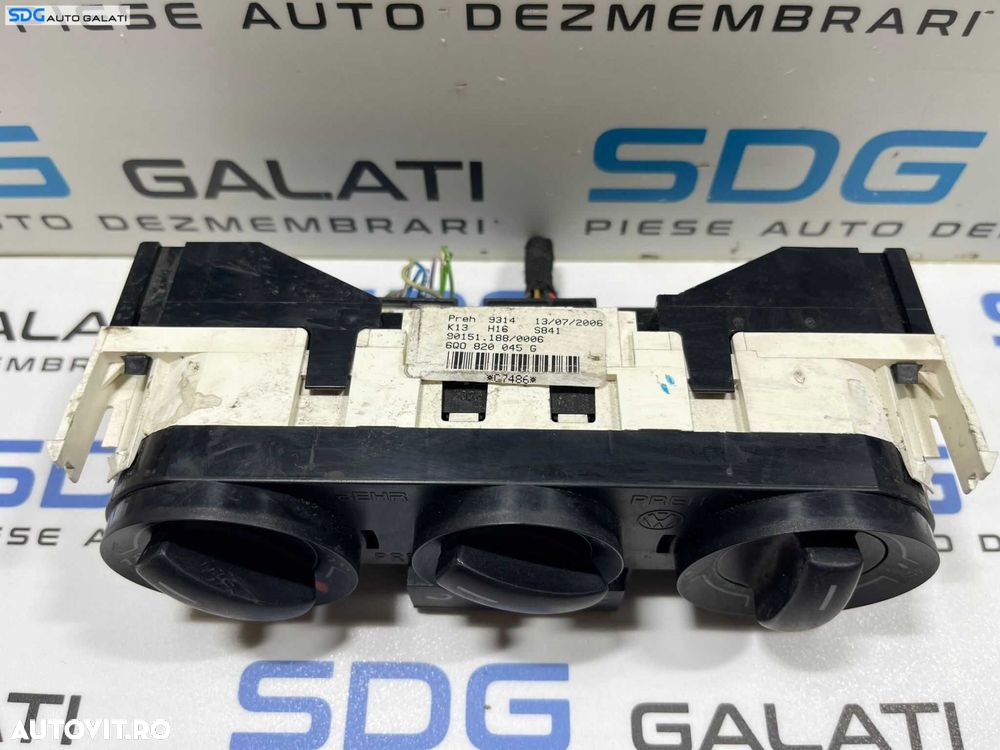 Climatronic Panou Comanda AC Aer Conditionat Volkswagen Fox 2005 - 2012 Cod 6Q0820045G [B3019] - 2