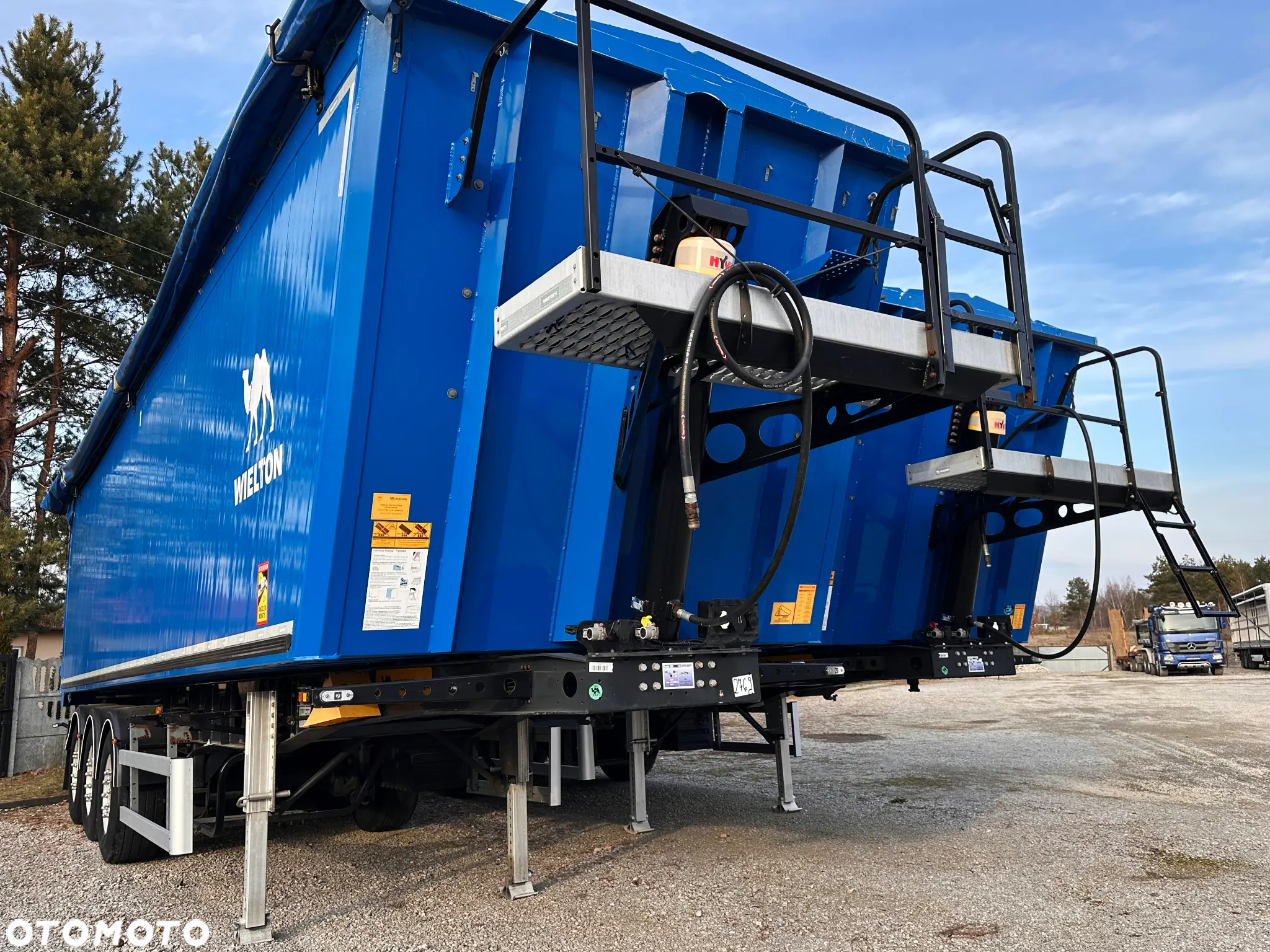 Wielton Wywrotka / 50 m3 / SAF INTRAX / ALUFELGI / - 14