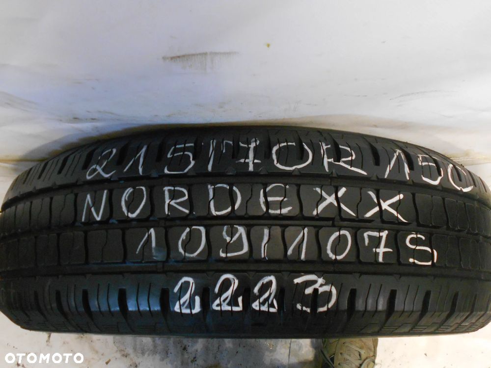 OPONA POJEDYNKA 215/70R15C NORDEXX NC1100 DOT 2223 9MM - 1
