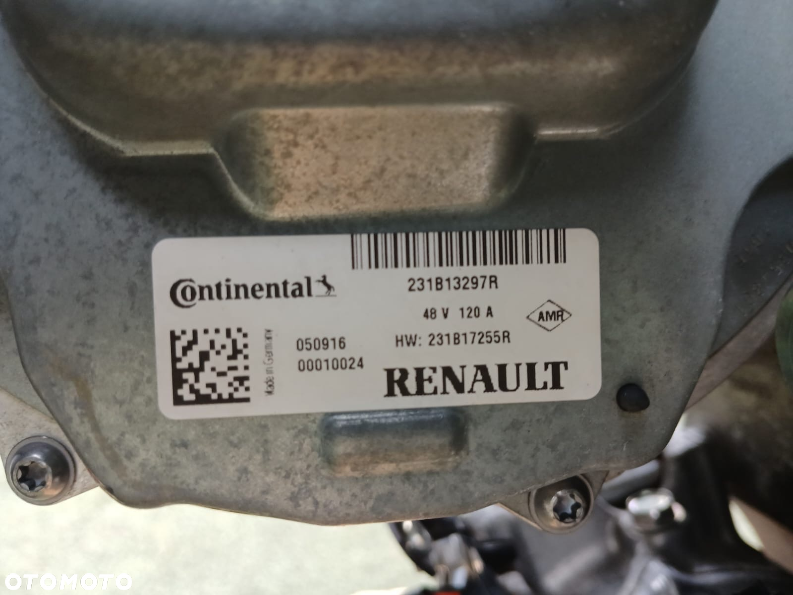 ALTERNATOR SCENIC IV 4 1.5 DCI HYBRID 231B13297R - 3