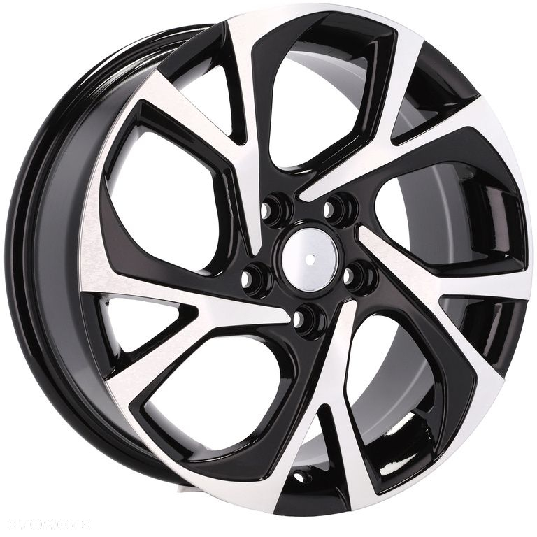 4x Felgi 17 m.in. do TOYOTA Auris Corolla Avensis II III RAV4 C-HR - FE132 - 3