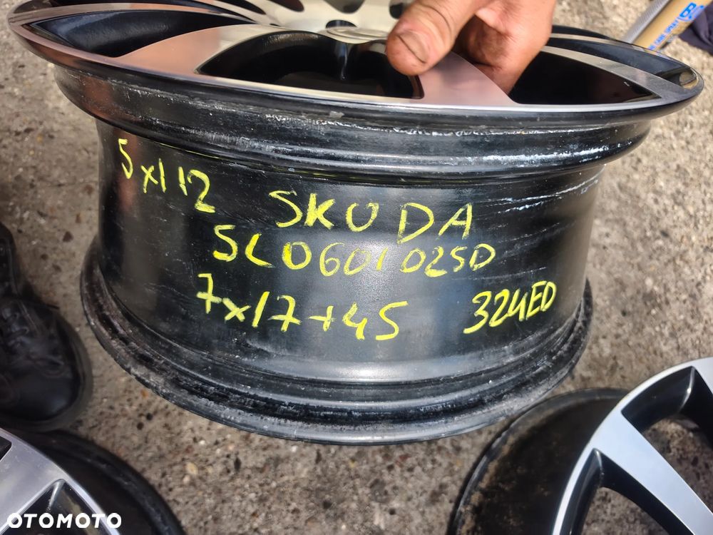 5x112 Felgi Aluminiowe Alufelgi Oryginalne 17 Koła 5L0 SKODA OCTAVIA II III IV 2 3 4 SUPERB YETI KODIAQ KAROQ Legnica ALU-RAD VW SEAT AUDI - 9