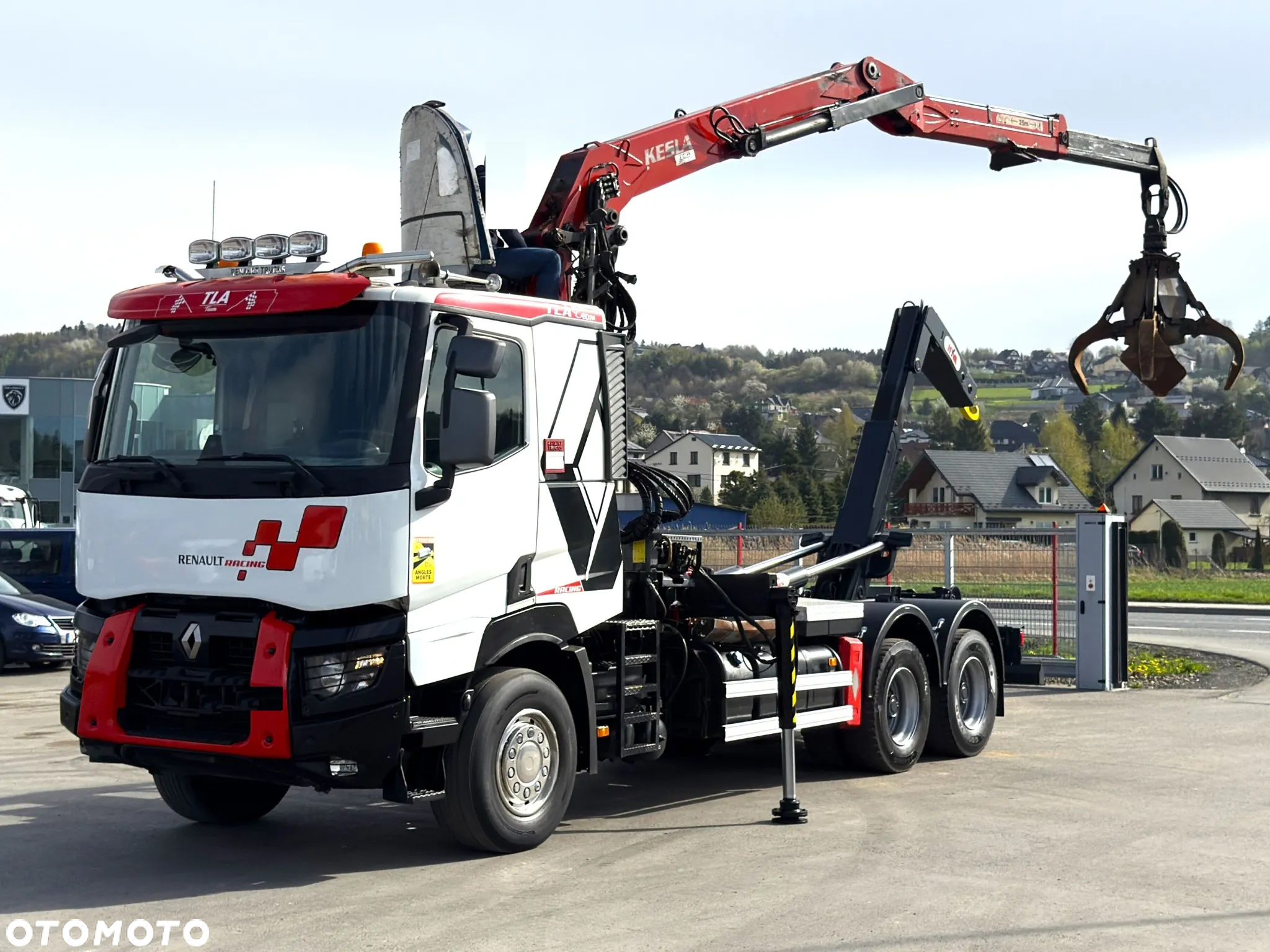 Renault C520 * HAKOWIEC + KESLA 2111 * 6x4 * STAN BDB! - 2