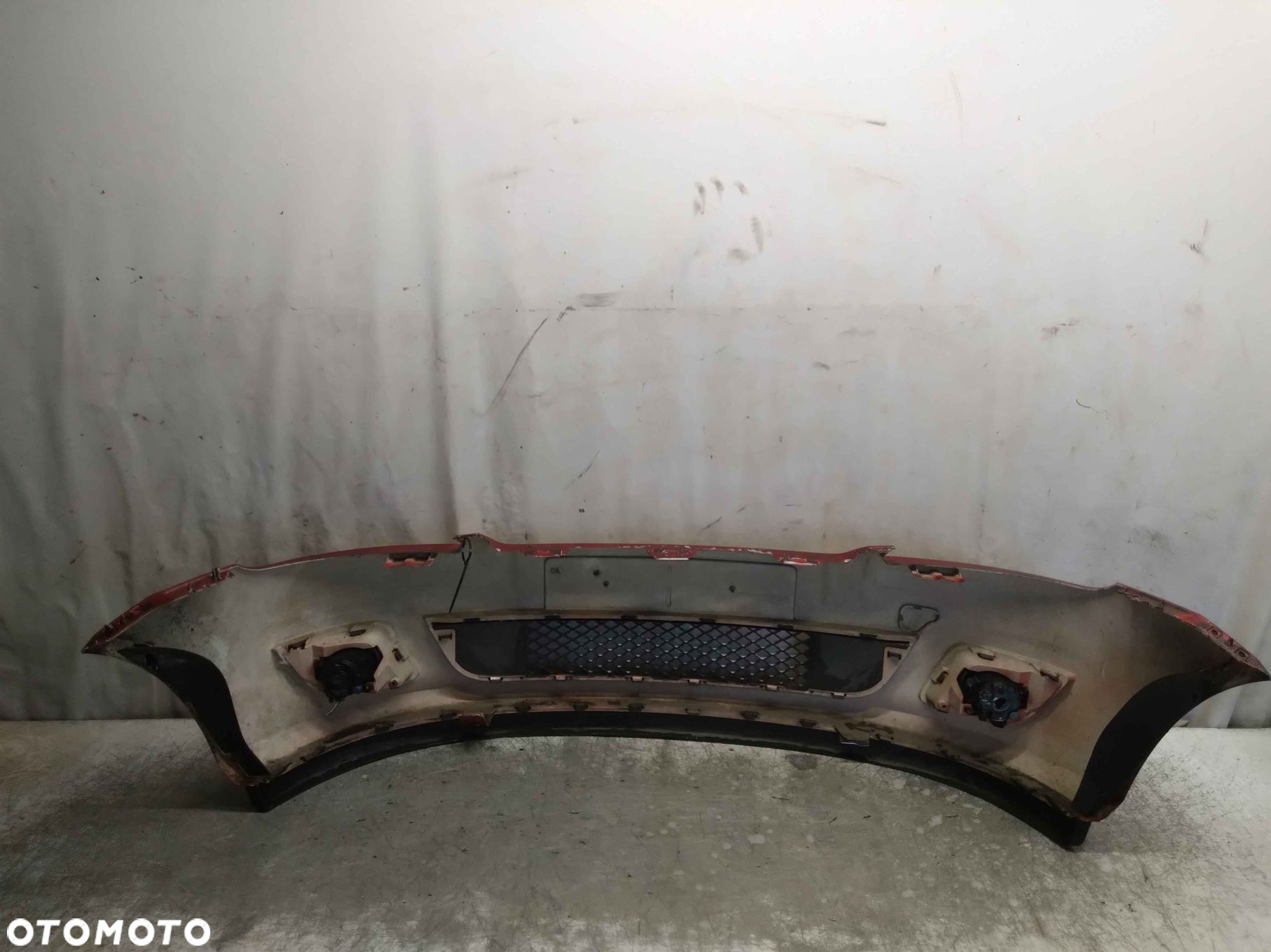 @ ZDERZAK PRZÓD PRZEDNI FORD FIESTA MK6 VI LIFT FL T5 RUDY POMARAŃCZOWY HALOGENY - 5