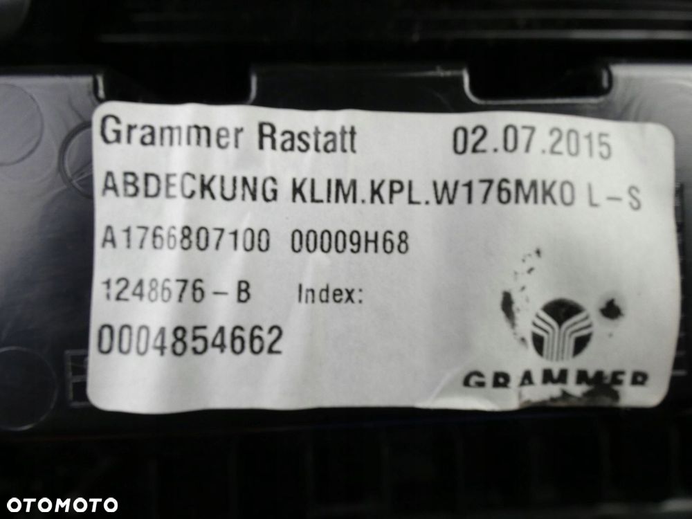 MERCEDES GLA W156 W176 W246 W117 RAMKA LEWARKA KONSOLI POPIELNICZKA - 2