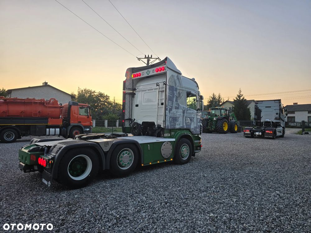 Scania R500 V8 /Pusher/ACC/SCC/RETARDER/OŚ Skrętna i Podnoszona - 11