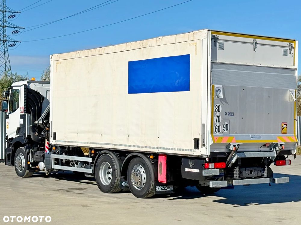 Renault T380 * PLANDEKA 6,80 m * FASSI F120B.2.22 * STAN BDB - 8